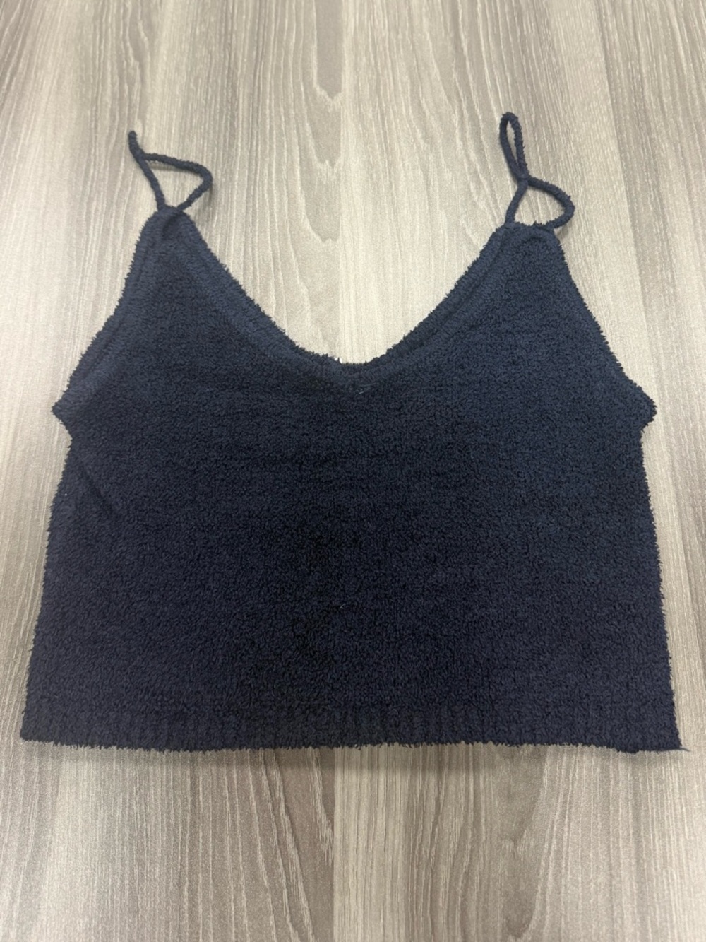 Nue Garage Navy Blue Crop Top Size XS
